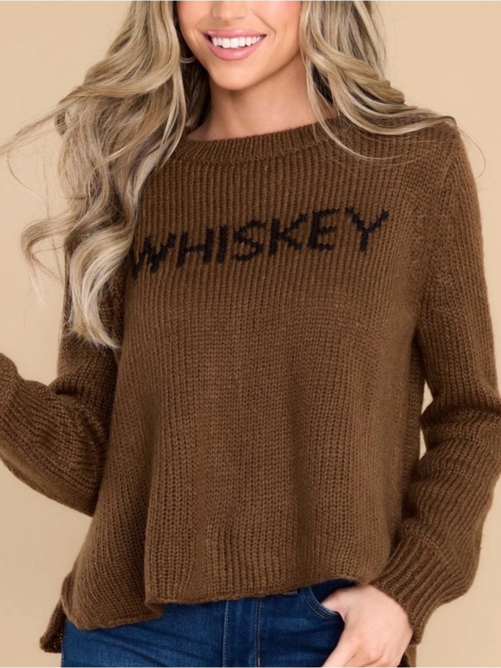 Wooden Ships Whiskey Sweater